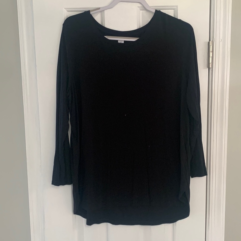 Long sleeve black shirt